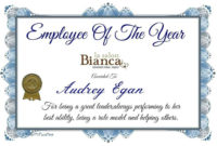 Amazing Employee Appreciation Certificate Template