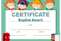 Amazing Free Kids Certificate Templates