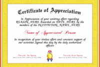 Amazing Great Work Certificate Template