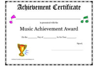 Amazing Science Achievement Award Certificate Templates