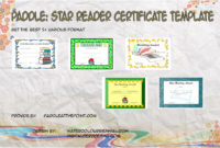 Amazing Super Reader Certificate Template