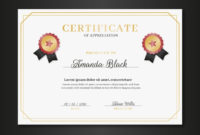 Awesome Elegant Certificate Templates Free
