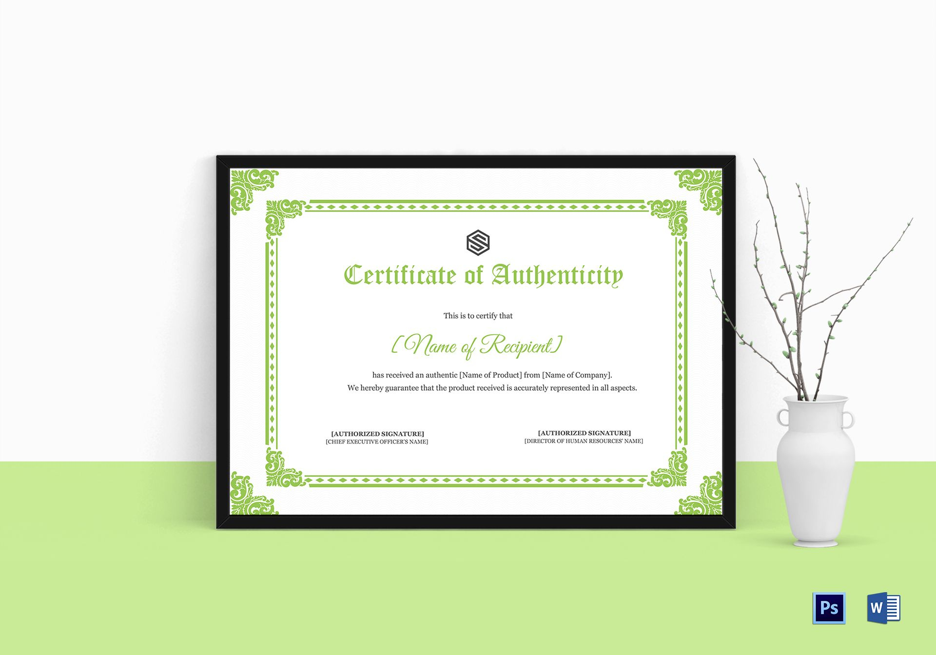Best Certificate Of Authenticity Template