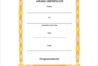 Fantastic Congratulations Certificate Templates