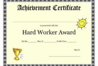 Fascinating Best Employee Award Certificate Templates
