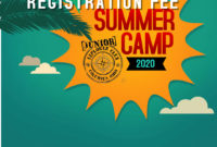 Fascinating Certificate For Summer Camp Free Templates 2020