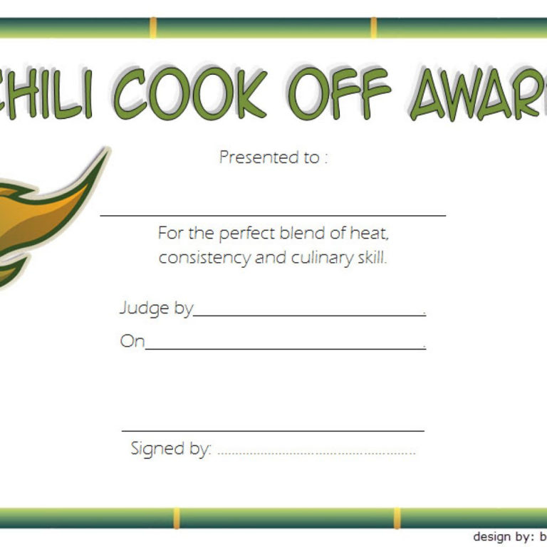 fascinating-chili-cook-off-award-certificate-template-free