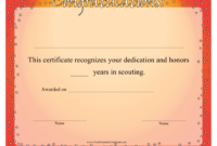 Fascinating Congratulations Certificate Templates