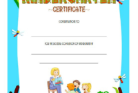 Fascinating Kindergarten Graduation Certificate Printable