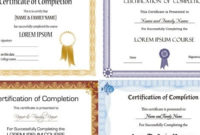 Free Beautiful Certificate Templates