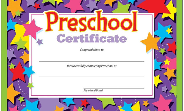 Free Children&amp;#039;S Certificate Template