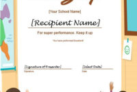 Free Star Performer Certificate Templates