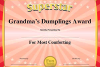 Fresh Free Funny Certificate Templates For Word