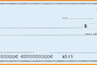 New Blank Check Templates For Microsoft Word