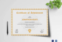 Professional Badminton Achievement Certificate Templates