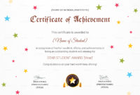 Professional Science Achievement Award Certificate Templates