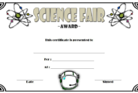 Professional Science Achievement Certificate Templates