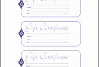 Simple Blank Certificate Templates Free Download