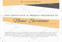 Simple Music Certificate Template For Word Free 12 Ideas