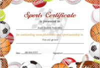 Simple Soccer Achievement Certificate Template