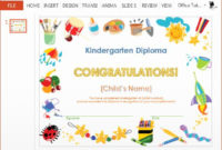 Stunning Kindergarten Certificate Of Completion Free