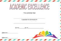 Top Academic Excellence Certificate
