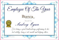 Top Best Employee Award Certificate Templates