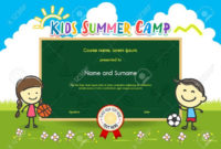 Top Certificate For Summer Camp Free Templates 2020