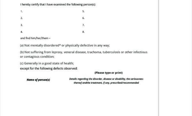 Top Fake Medical Certificate Template Download