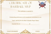 Top Mvp Certificate Template