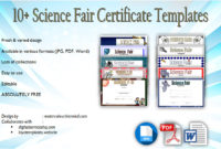 Top Science Award Certificate Templates