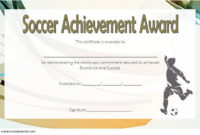 Top Soccer Achievement Certificate Template