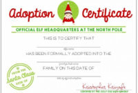 Top Unicorn Adoption Certificate Free Printable 7 Ideas