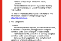 Awesome Mobile App Privacy Policy Template