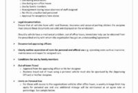 Simple Trucking Company Safety Policy Template