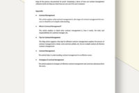Stunning Sports Management Contract Template