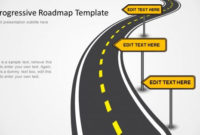 Amazing Blank Road Map Template