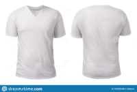 Amazing Blank V Neck T Shirt Template