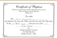 Amazing Christian Certificate Template