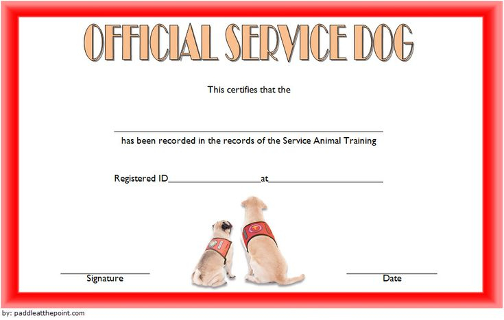 Amazing Dog Obedience Certificate Template