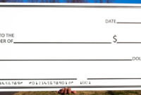 Amazing Large Blank Cheque Template