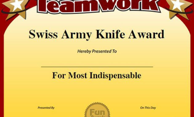 Amazing Most Likely To Certificate Template 9 Ideas