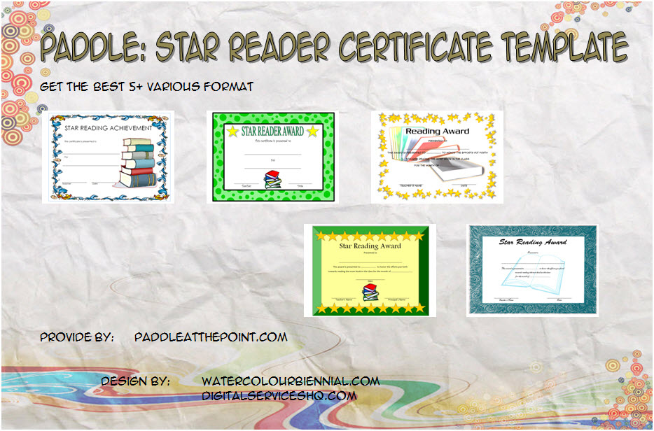 Amazing Super Reader Certificate Template