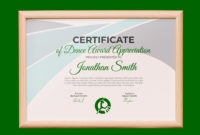 Awesome Ballet Certificate Templates