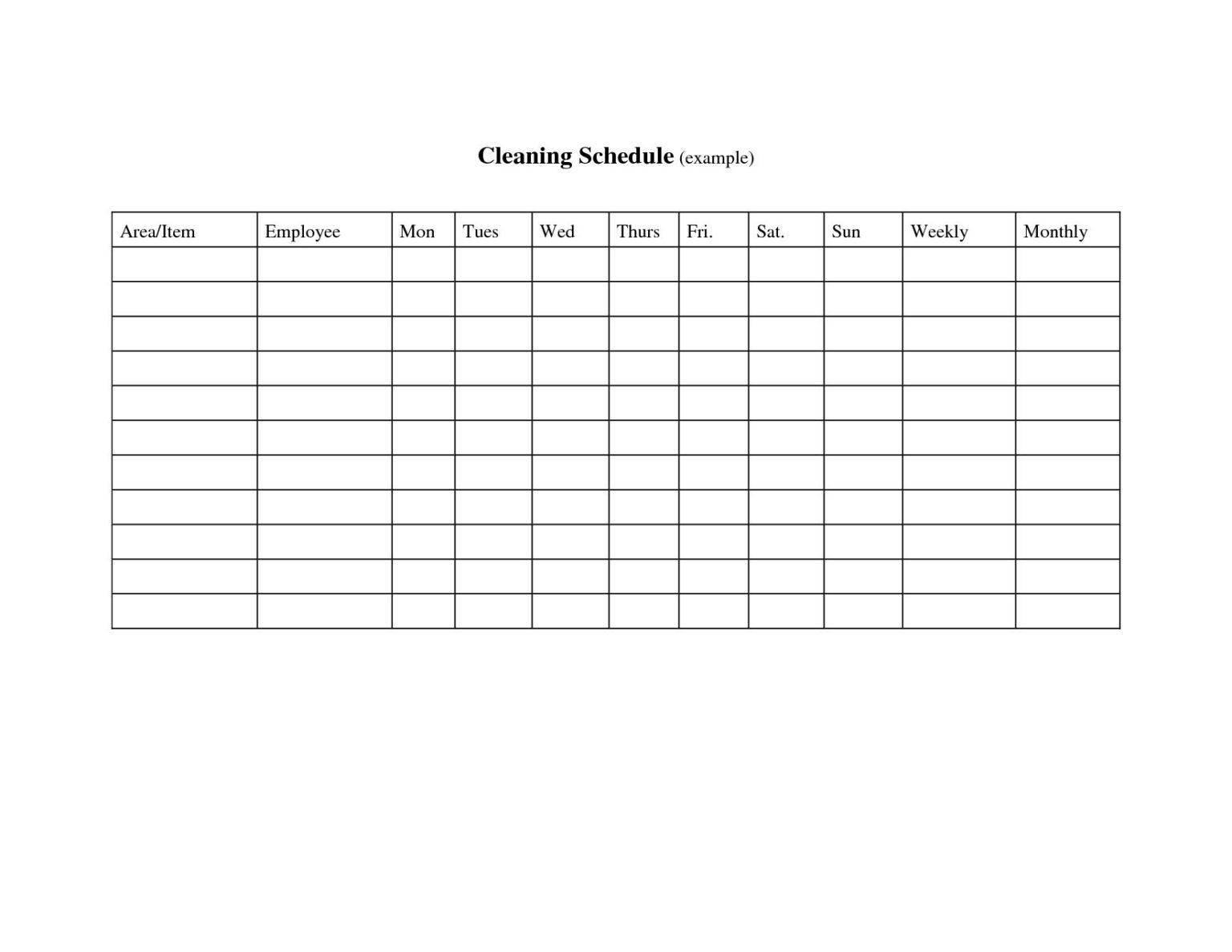 awesome-blank-cleaning-schedule-template-sparklingstemware