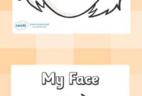 Awesome Blank Face Template Preschool