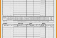 Awesome Blank Football Depth Chart Template