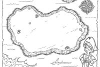 Awesome Blank Pirate Map Template
