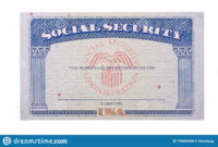 Awesome Blank Social Security Card Template Download