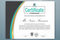 Awesome Design A Certificate Template